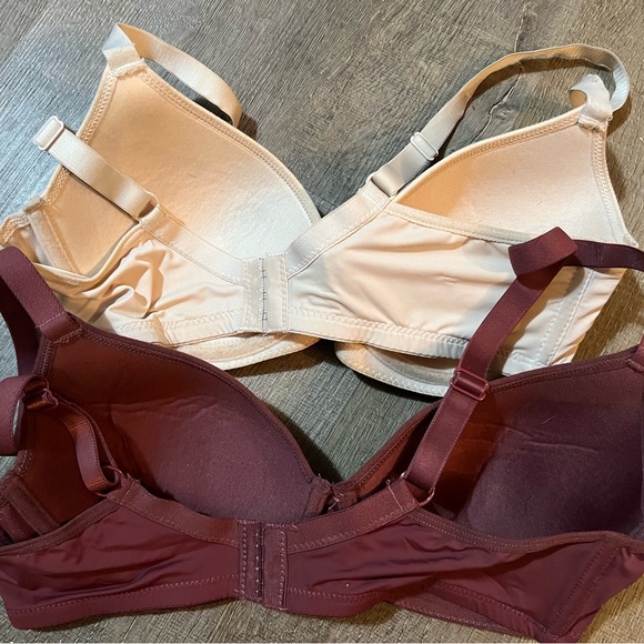 4 36C/80C Bras in Burgundy, Ivory, Dark Nude & Black - Picture 4 of 13